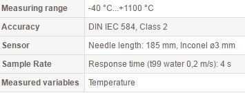 tpn 140 tehnical data