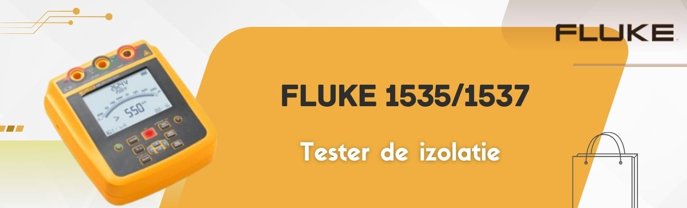 Fluke 1535/1537 Tester de izolatie