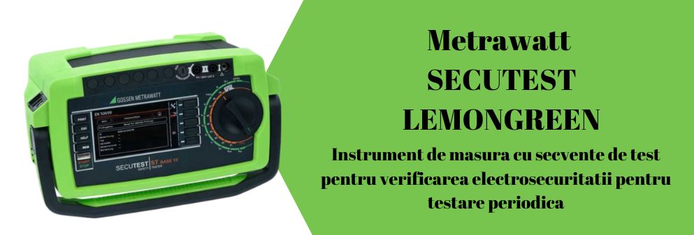 Metrawatt SECUTEST LEMONGREEN