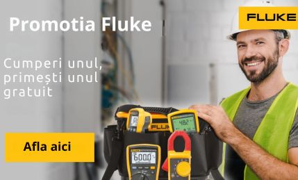 Cumpărați un aparat Fluke si obtineti un Fluke suplimentar GRATUIT!